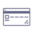 クレジットカードのアイコン