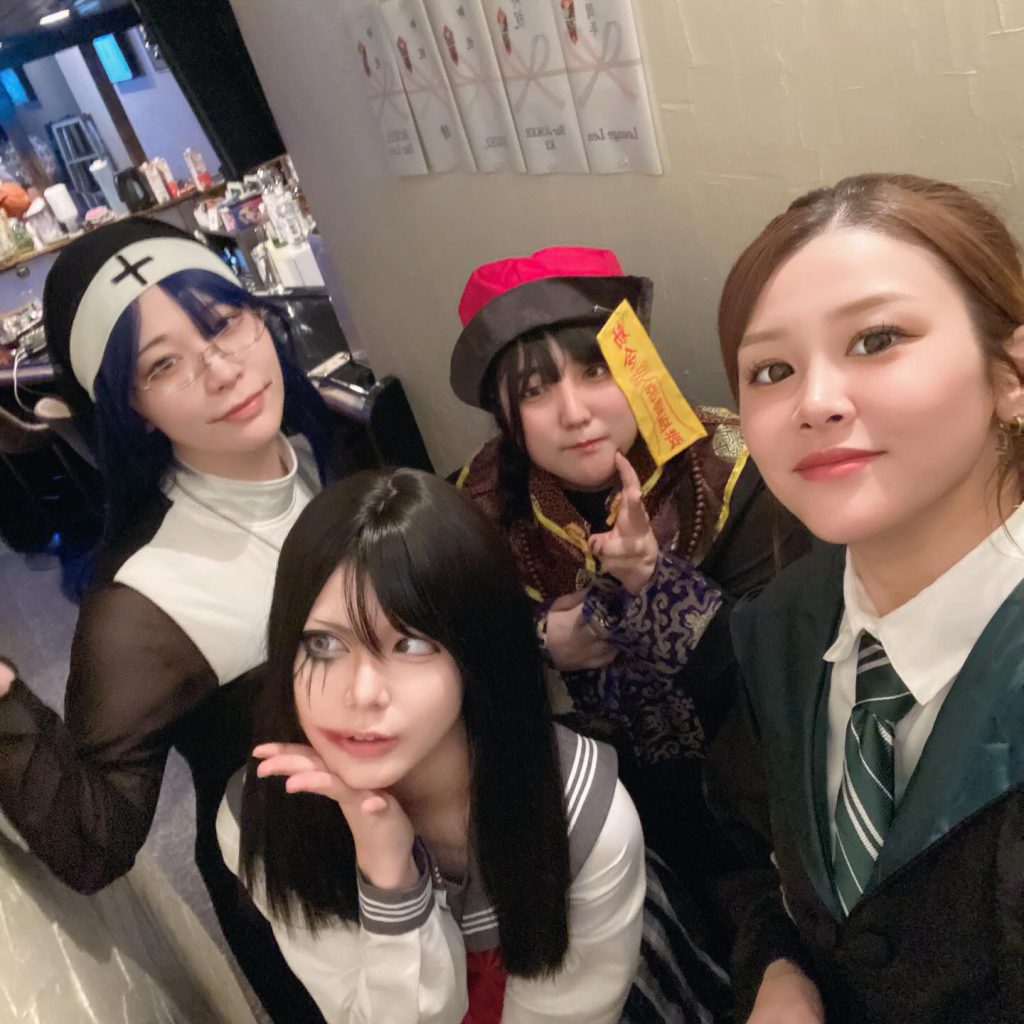 ハロウィン👻🕸 11月1日もハロウィン仮装パーティーです✨ #久留米#ガールズバー